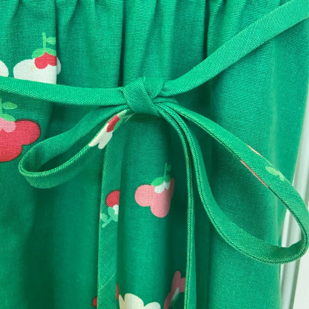 Vintage Green Floral Talbots dress - Picture 6 of 11